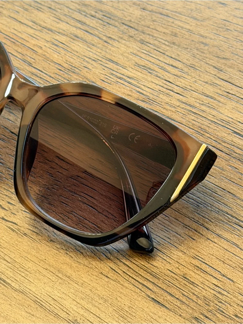 Anne Klein Brown Cat-Eye Sunglasses